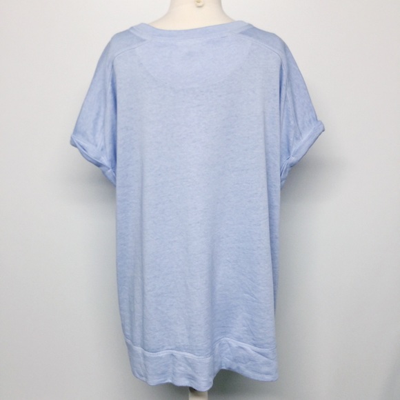 Calvin Klein French Terry Performance Athletic Top - Picture 4 of 6